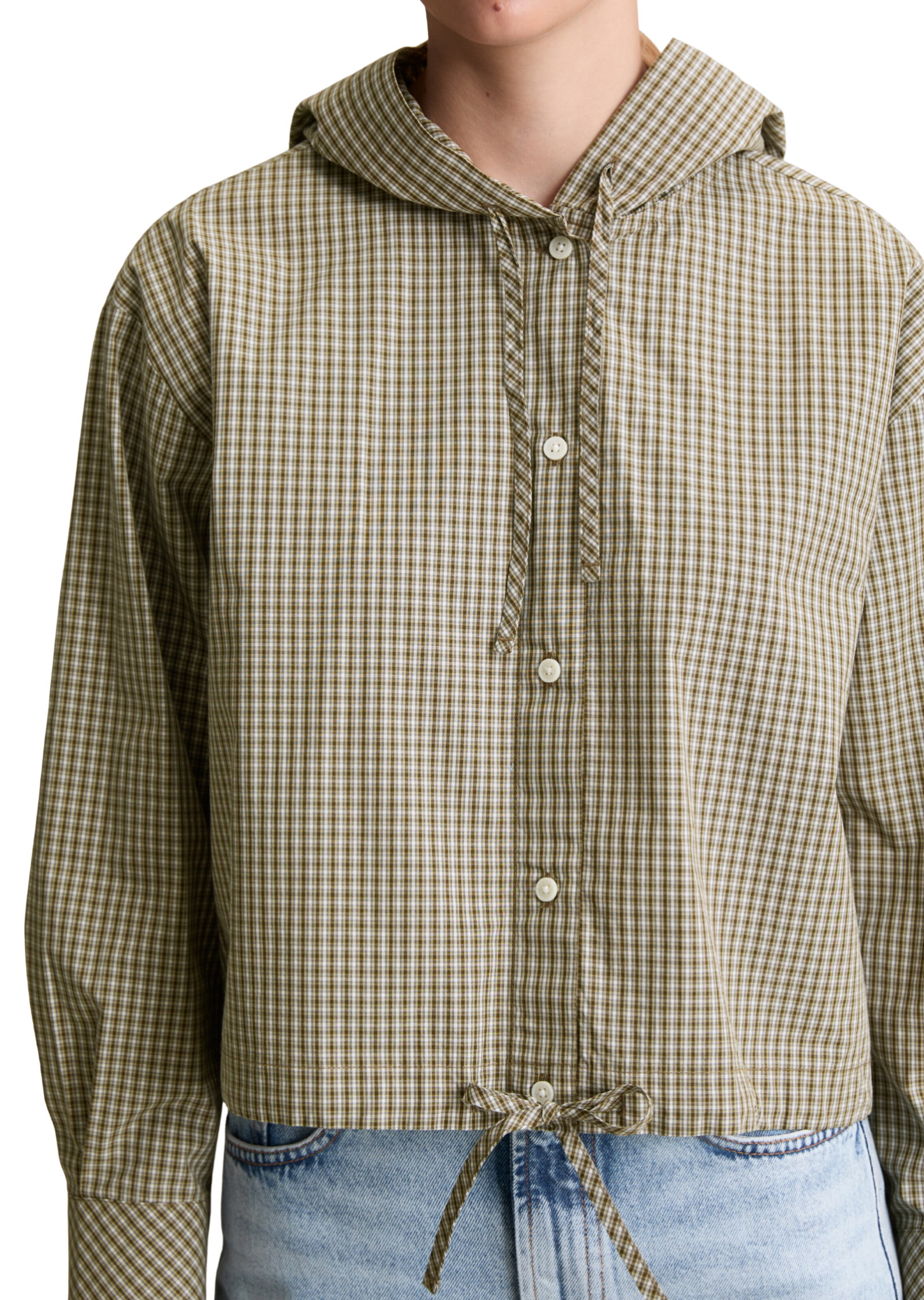 Marc O'Polo DENIM Blouse in Green