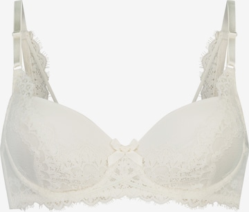 Hunkemöller Balconette Bra 'Daisy' in White: front