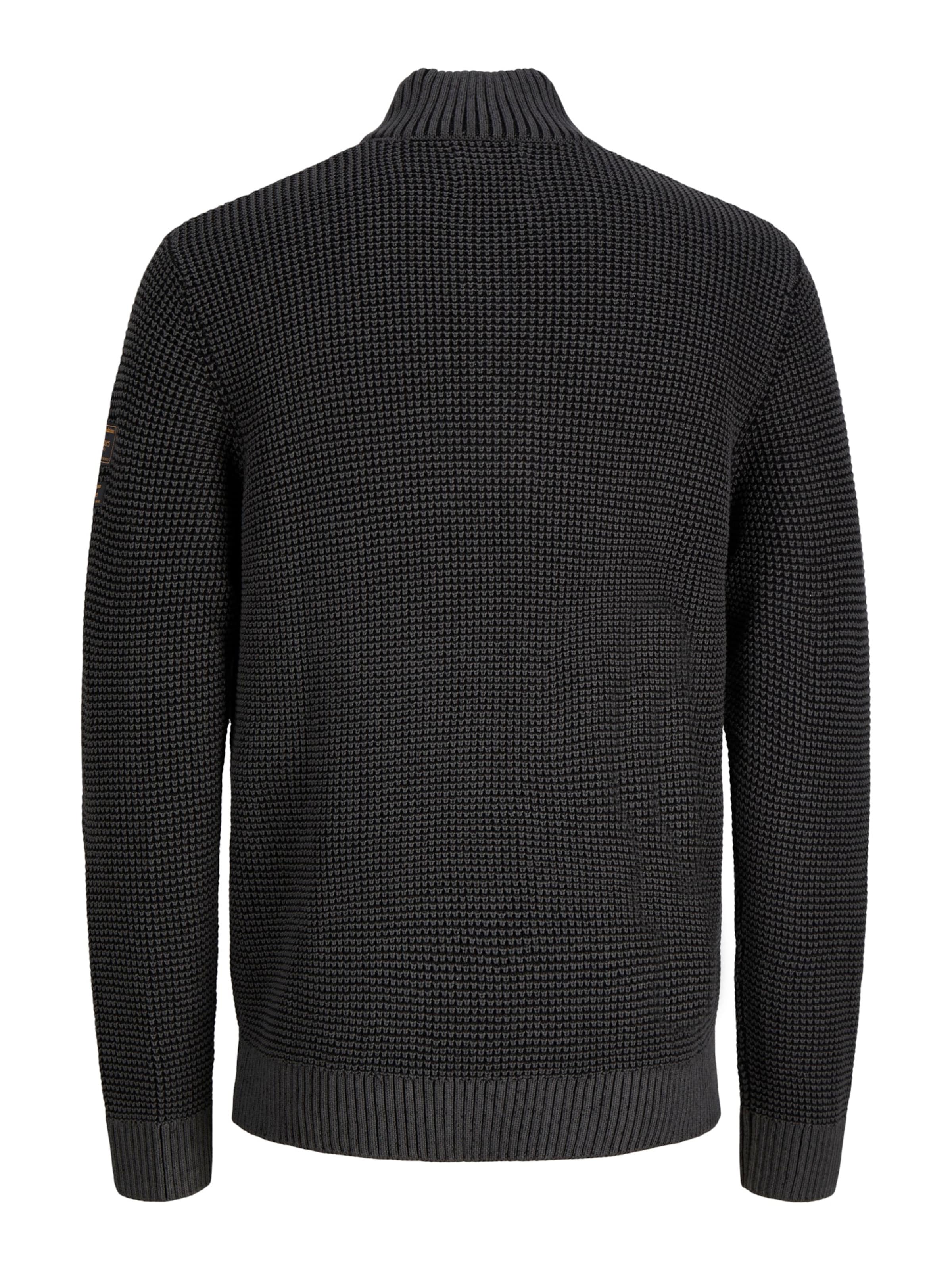 Pullover 'JJELIAS' di Jack & Jones Plus in nero