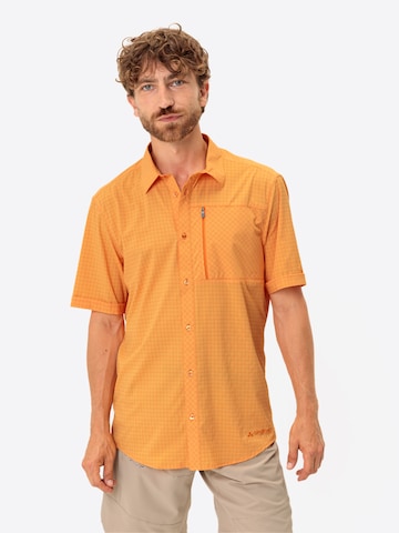 VAUDE Regular Fit Funktionshemd 'Seiland IV' in Orange: Vorderseite
