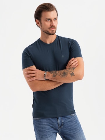 Ombre Shirt in Blauw