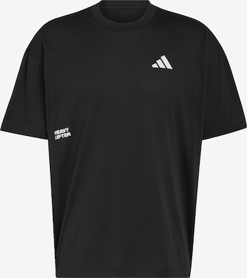 ADIDAS PERFORMANCE - Camiseta funcional 'Fun' en negro: frente