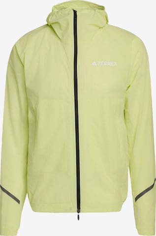 ADIDAS TERREX - Chaqueta de montaña 'Xperior' en amarillo: frente