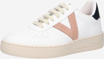 VICTORIA Sneaker in altrosa / schwarz / weiß, Produktansicht