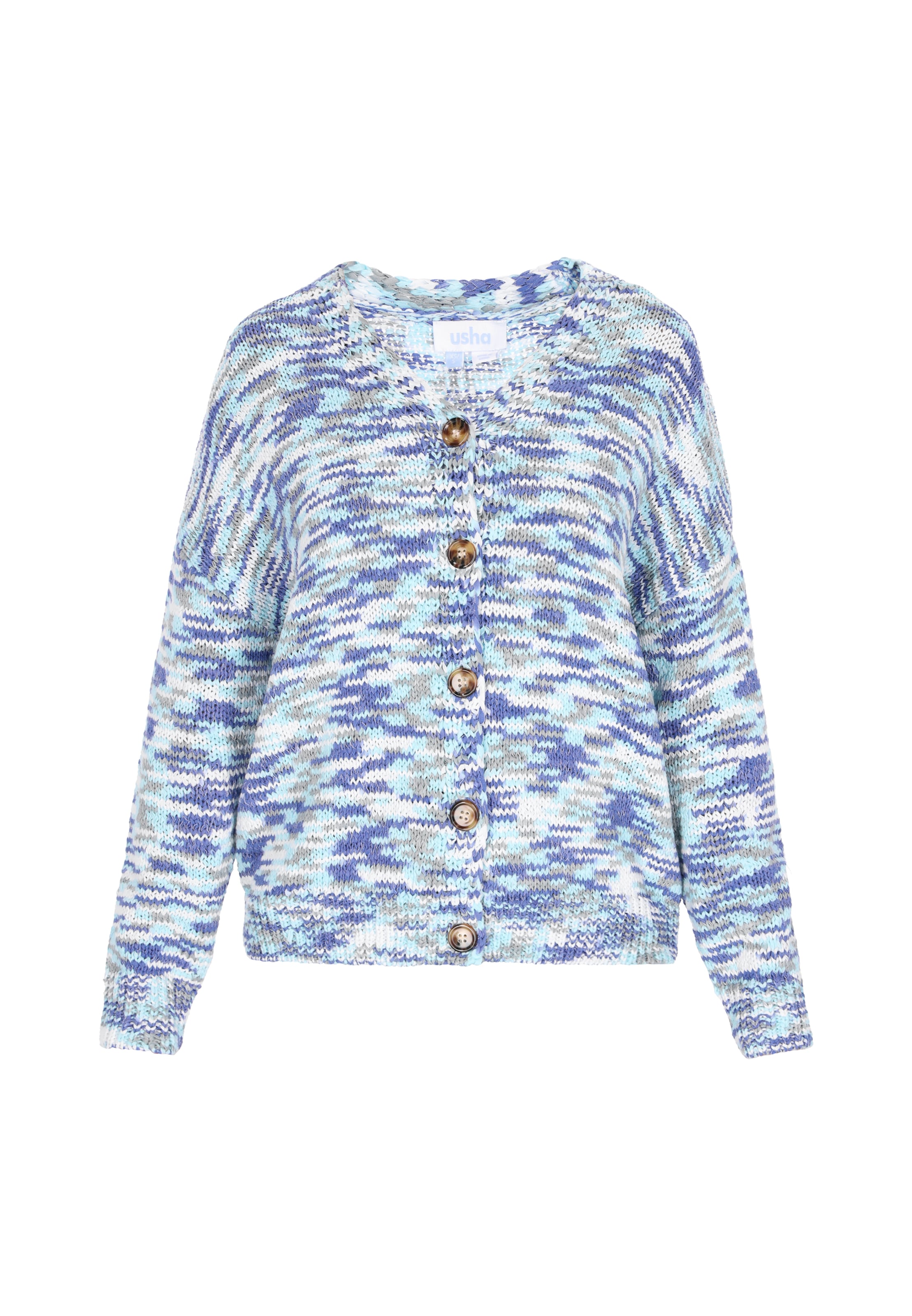 usha BLUE LABEL - Cárdigan en azul: frente