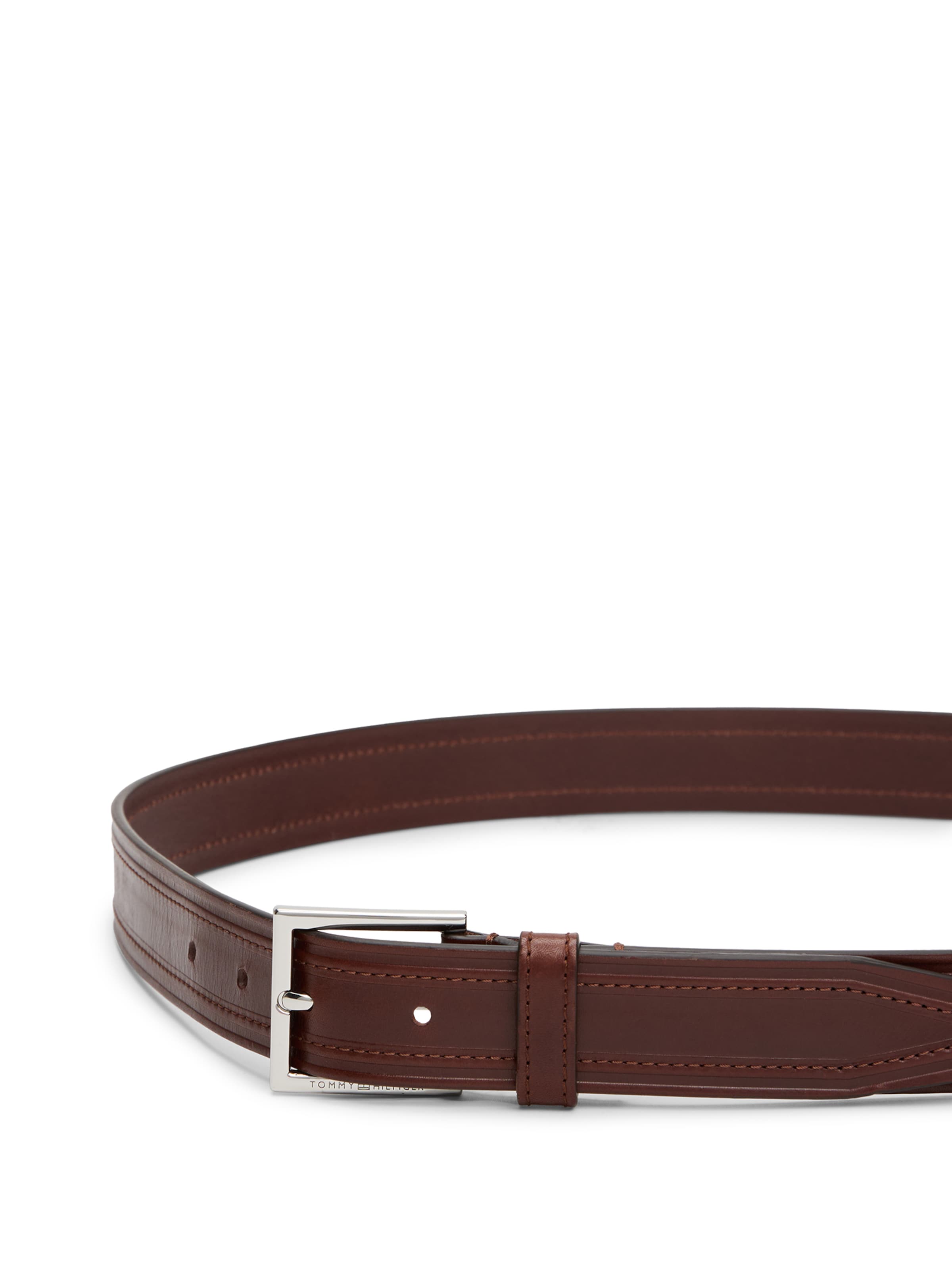 TOMMY HILFIGER Ремень 'HUDSON' в Коричневый