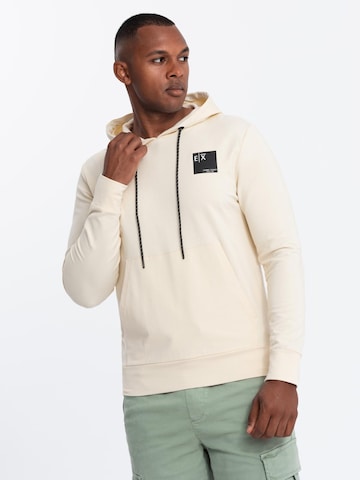 Ombre Sweatshirt 'OM-SSNZ-0162' in Beige