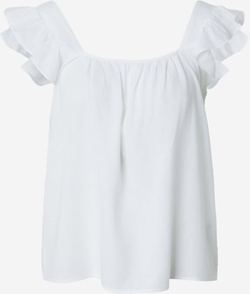 PIECES Top 'PCPia' in Wit: voorkant