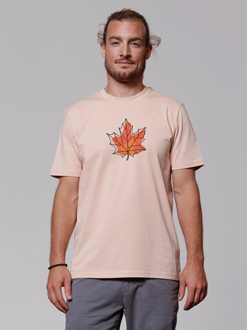 Maglietta 'Herbst' di Watapparel in rosa: frontale