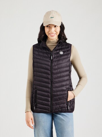 Gilet Sublevel en noir : devant