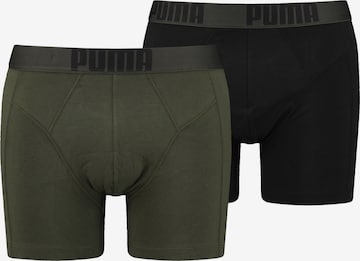 PUMA Boxer shorts in Green: front