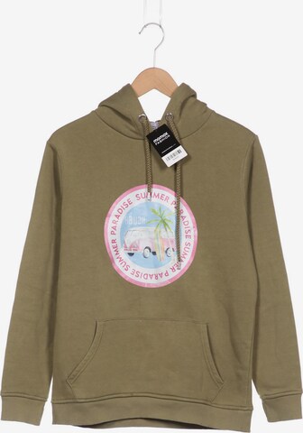 Zwillingsherz Sweatshirt & Zip-Up Hoodie in M in Green: front