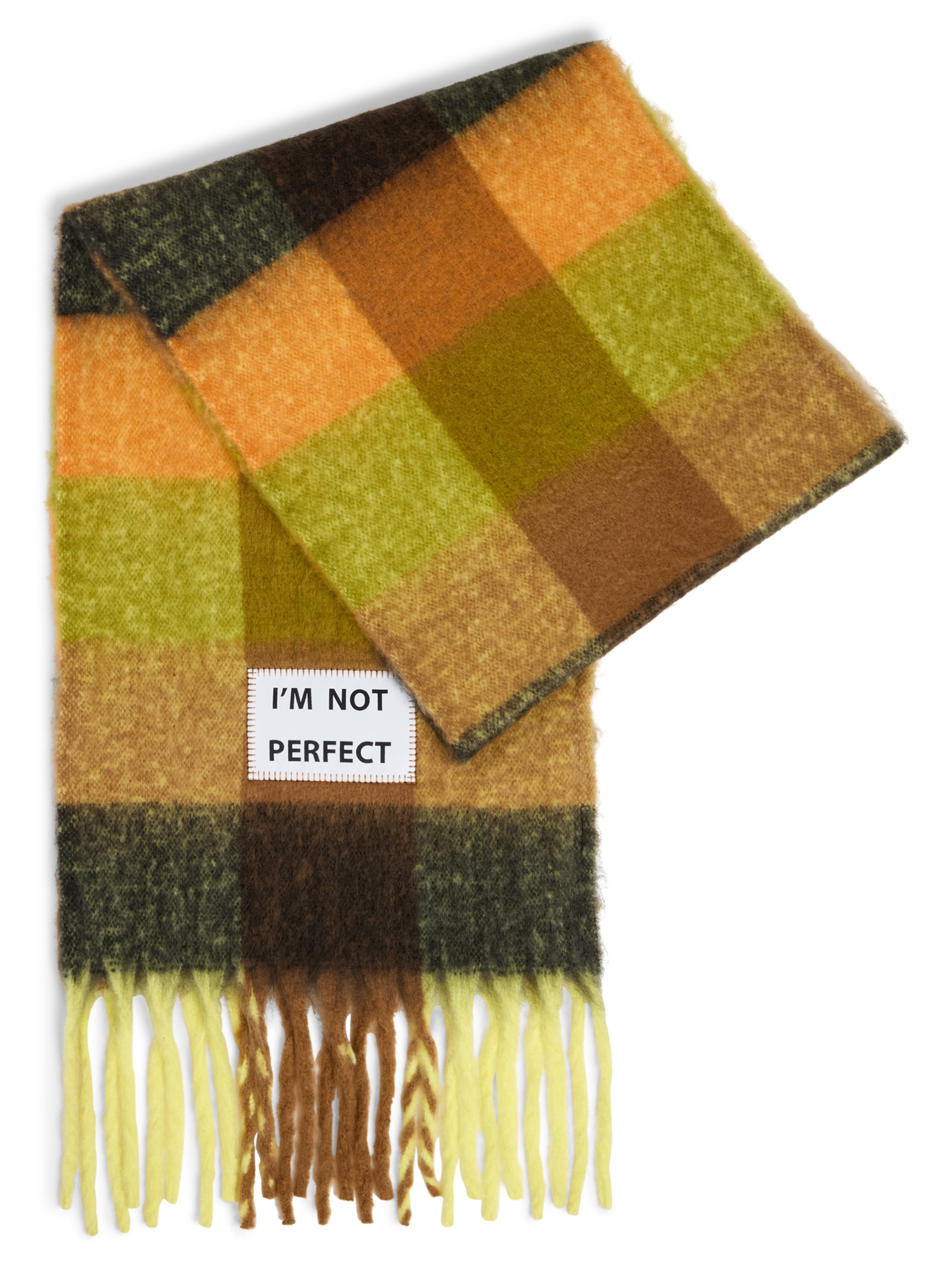 Verb To Do Scarf in Grün