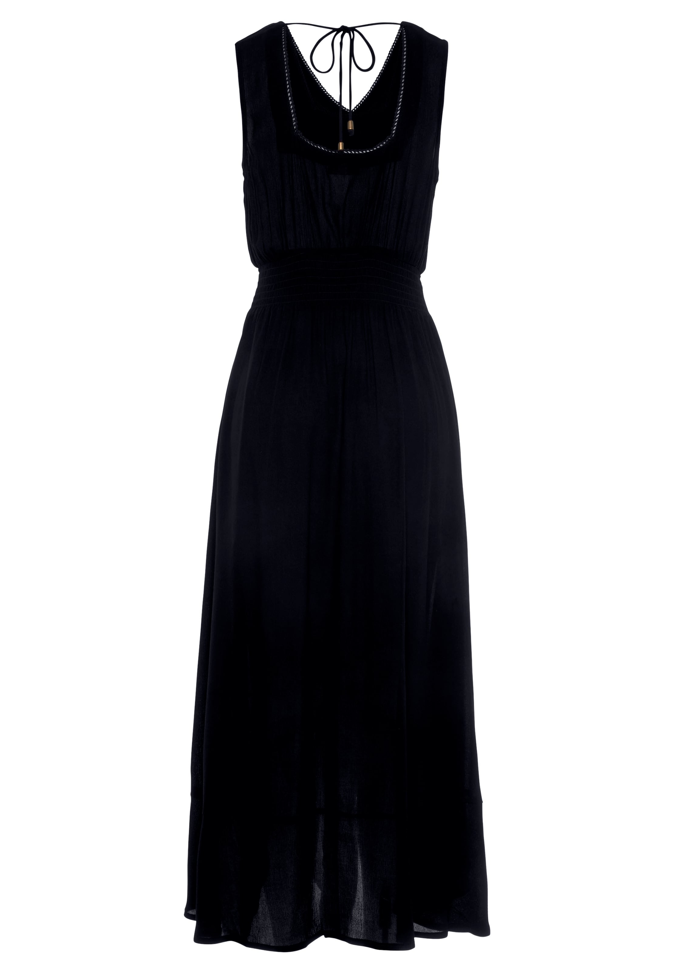 s.Oliver Summer Dress in Black: front