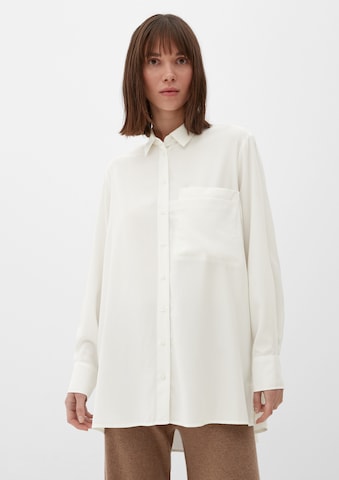 s.Oliver Blouse in Beige: voorkant