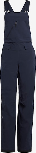 ADIDAS TERREX Outdoor trousers 'Resort Two-Layer Insulated Bib' in Dark blue / White, Item view