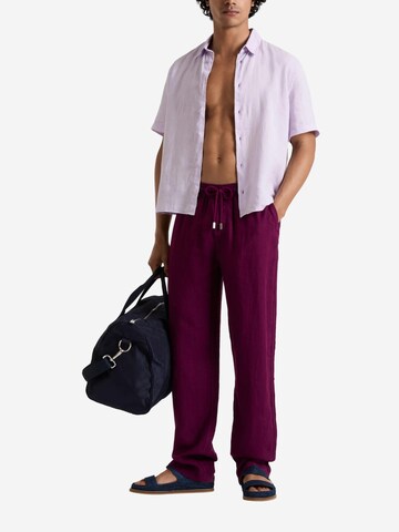 Vilebrequin - regular Pantalón en lila