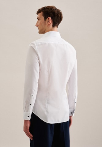 SEIDENSTICKER Slim fit Business Shirt in White