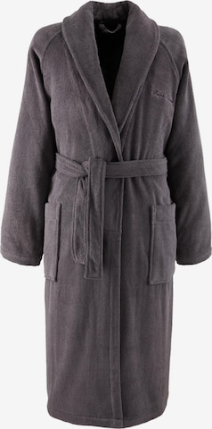 Ralph Lauren Home Long Bathrobe 'DULANEY' in Grey: front
