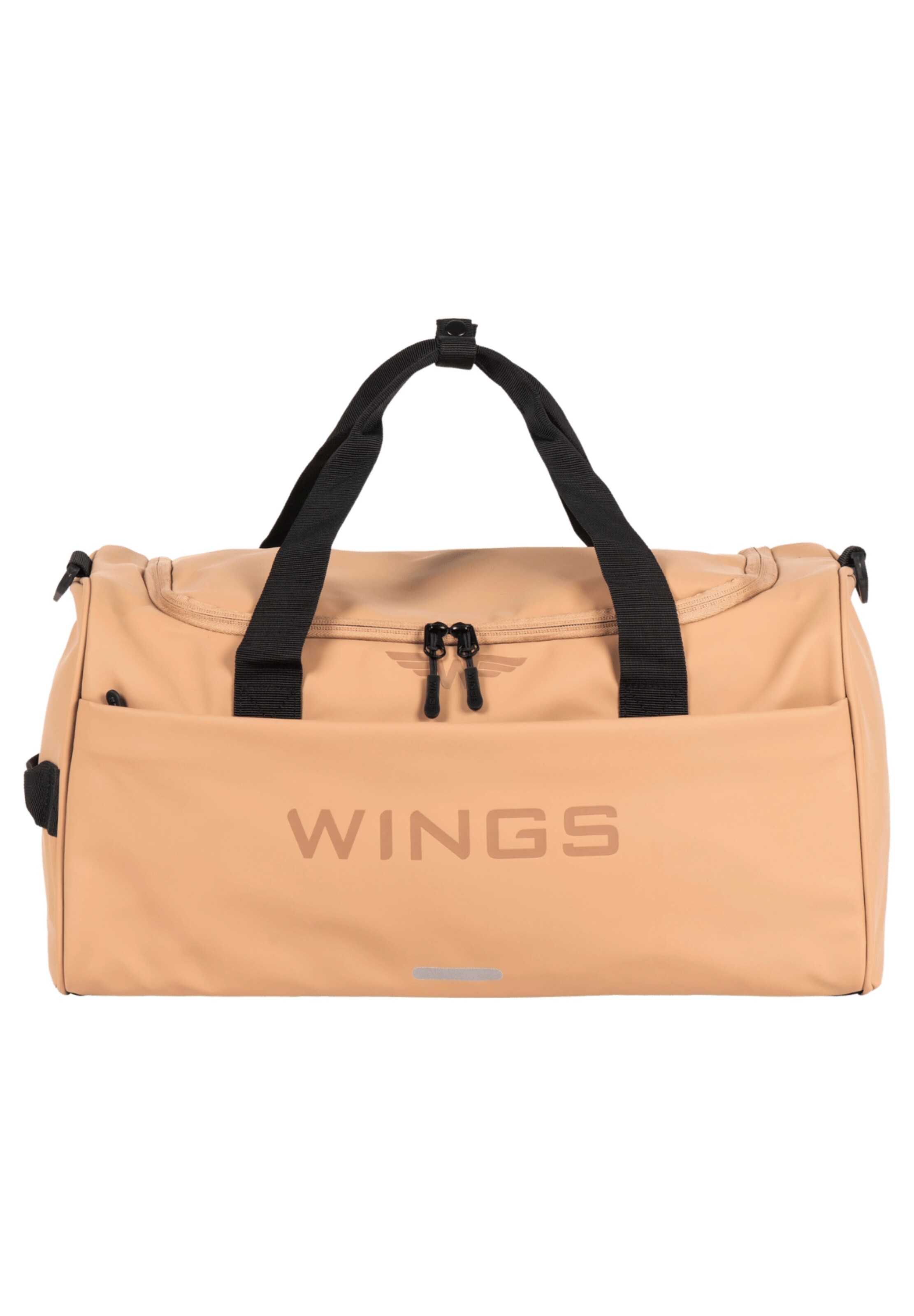 WINGS Weekendtaske 'STORK' i beige: forside