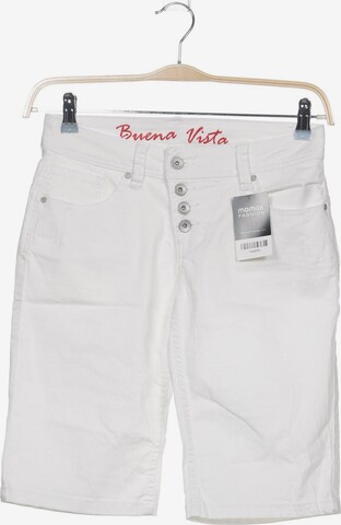 Buena Vista Shorts in S in White: front