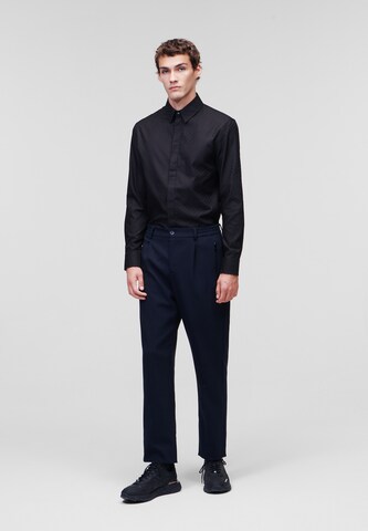 Karl Lagerfeld Regular fit Button Up Shirt in Black