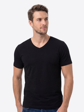 Maglietta intima 'Basic' di Ragman in nero