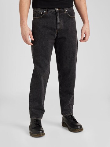 EDWIN Regular Jeans 'Cosmos' in Zwart: voorkant