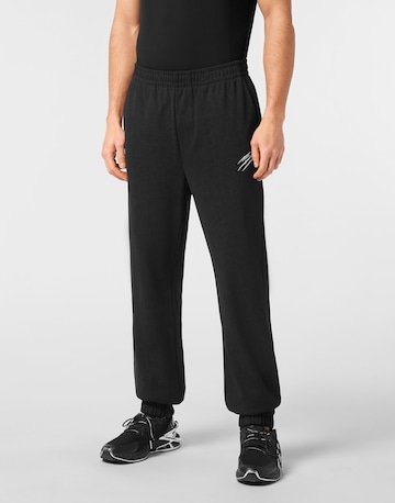Plein Sport - regular Pantalón 'Scratch' en negro: frente