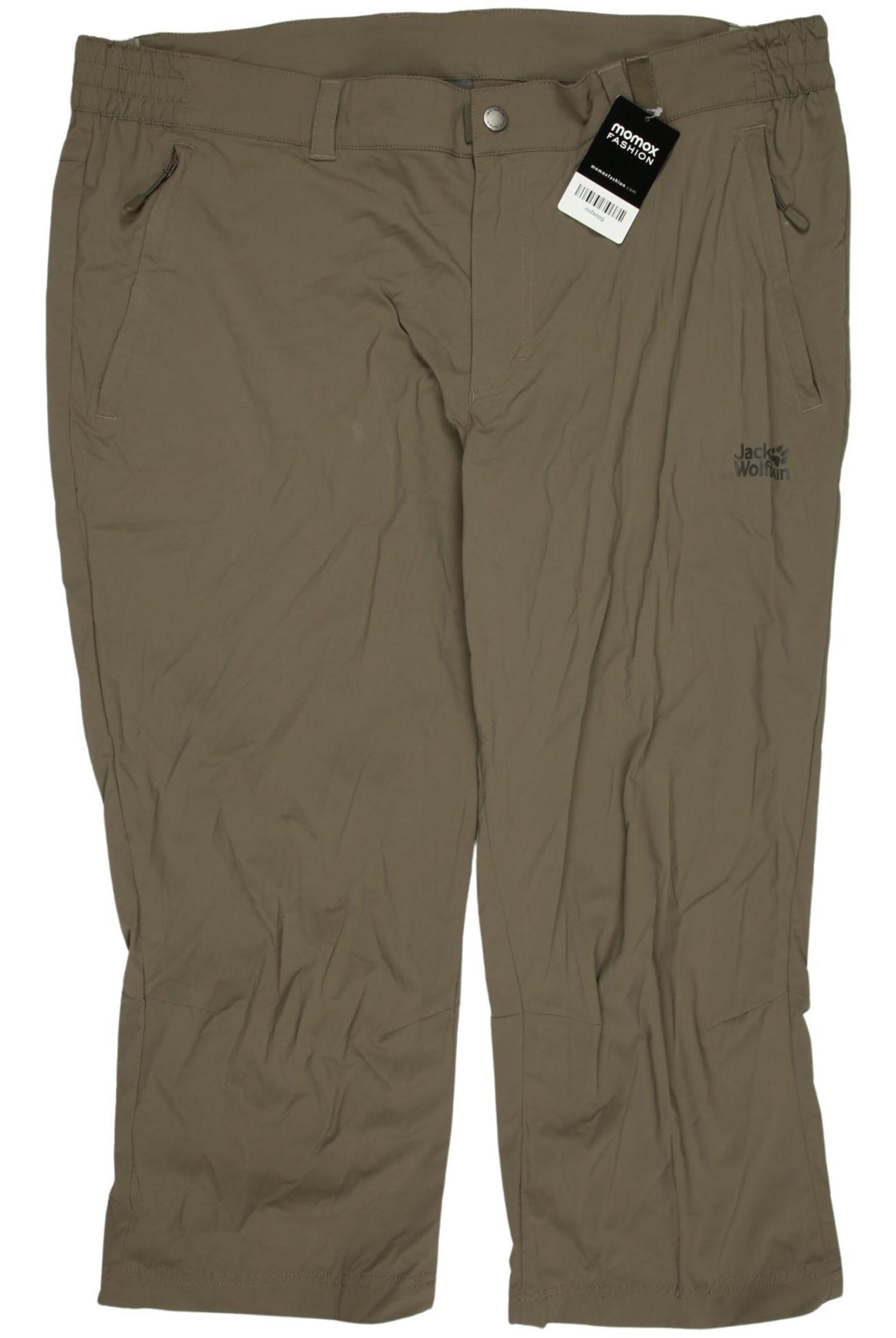 JACK WOLFSKIN Stoffhose 42 in Braun: Vorderseite