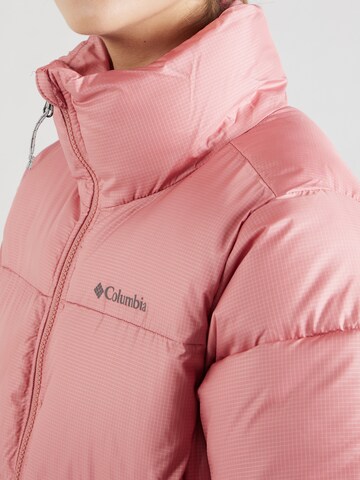 Giacca per outdoor 'Puffect II' di COLUMBIA in rosa