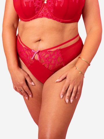 SugarShape - Tanga 'CHÉRIE CHÉRIE' en rojo: frente