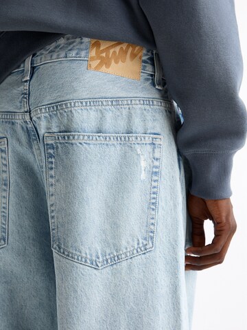 Loosefit Jean Pull&Bear en bleu