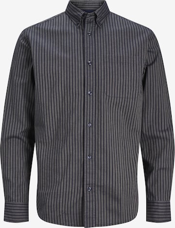 JACK & JONES Regular fit Button Up Shirt in Blue: front