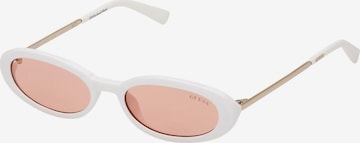 GUESS Sunglasses in White: front