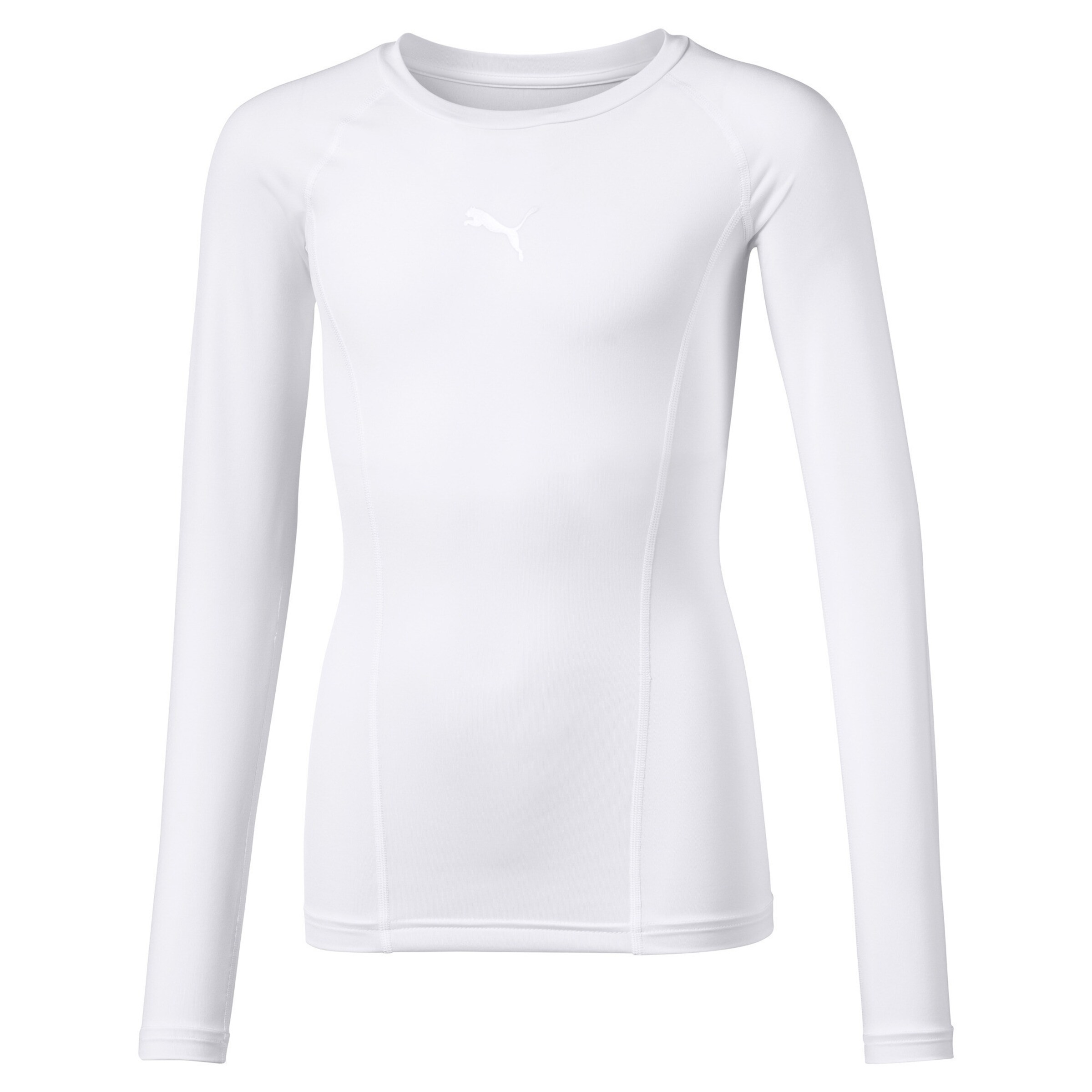 PUMA Performance Shirt in White: front
