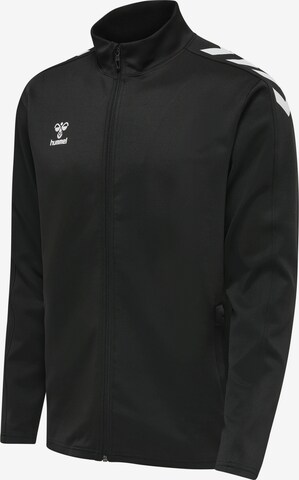 Hummel Sportsweatjacke in Schwarz