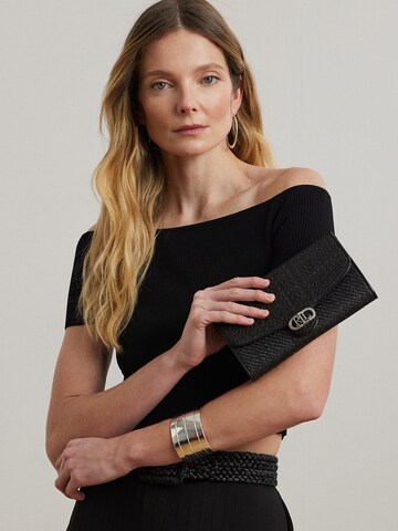 Lauren Ralph Lauren Clutch 'ADAIR' in Black
