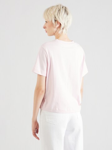 T-shirt 'ESSENTIAL' SELECTED FEMME en rose