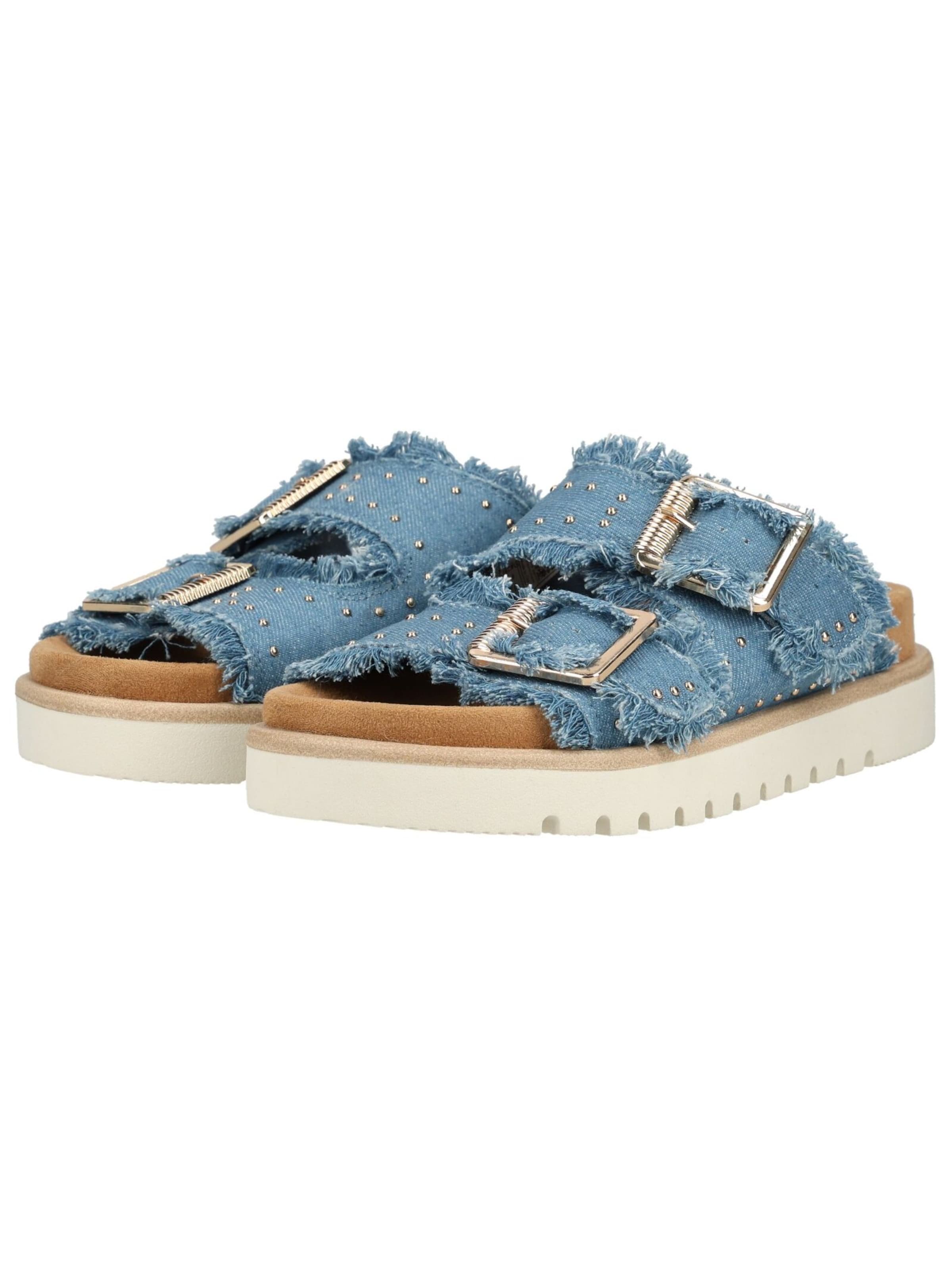 MUSTANG Muiltjes in Blauw