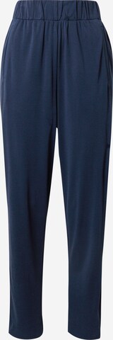 NÜMPH Tapered Broek 'LEANNE' in Blauw: voorkant