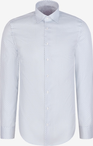 Chemise business 'Schwarze Rose' SEIDENSTICKER en bleu : devant