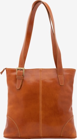 Borsa a spalla di Viola Castellani in marrone: frontale