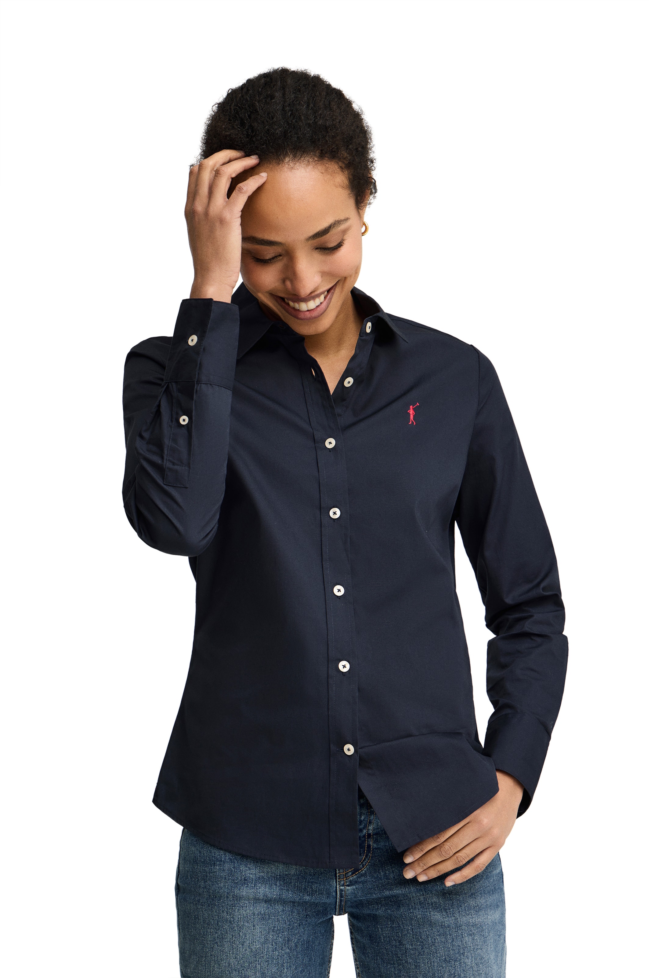 Polo Club Hemd 'Rigby' in Blau