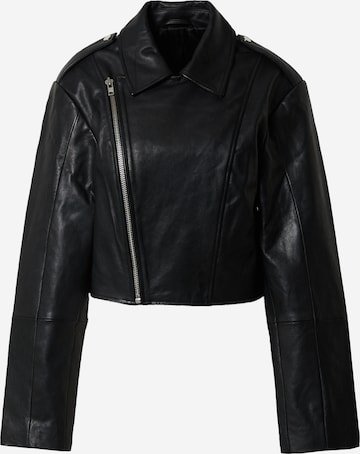 RÆRE by Lorena Rae Between-season jacket 'Kaori' in Black: front