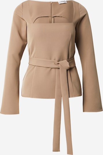 Marškinėliai 'Bell Sleeve' iš millane, spalva – ruda, Prekių apžvalga