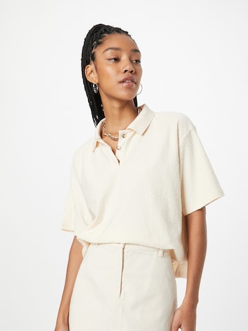 Esmé Studios Shirt 'Mindy' in Beige: front