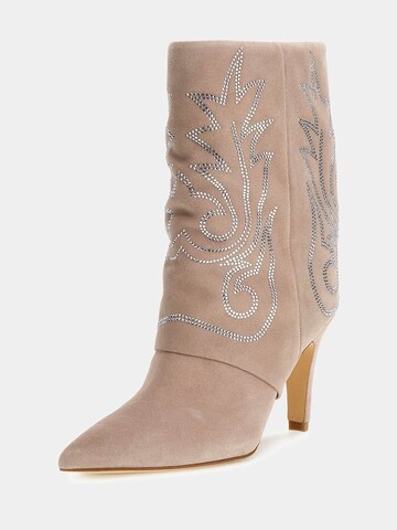 GUESS Boots 'Cynna' in Beige: front