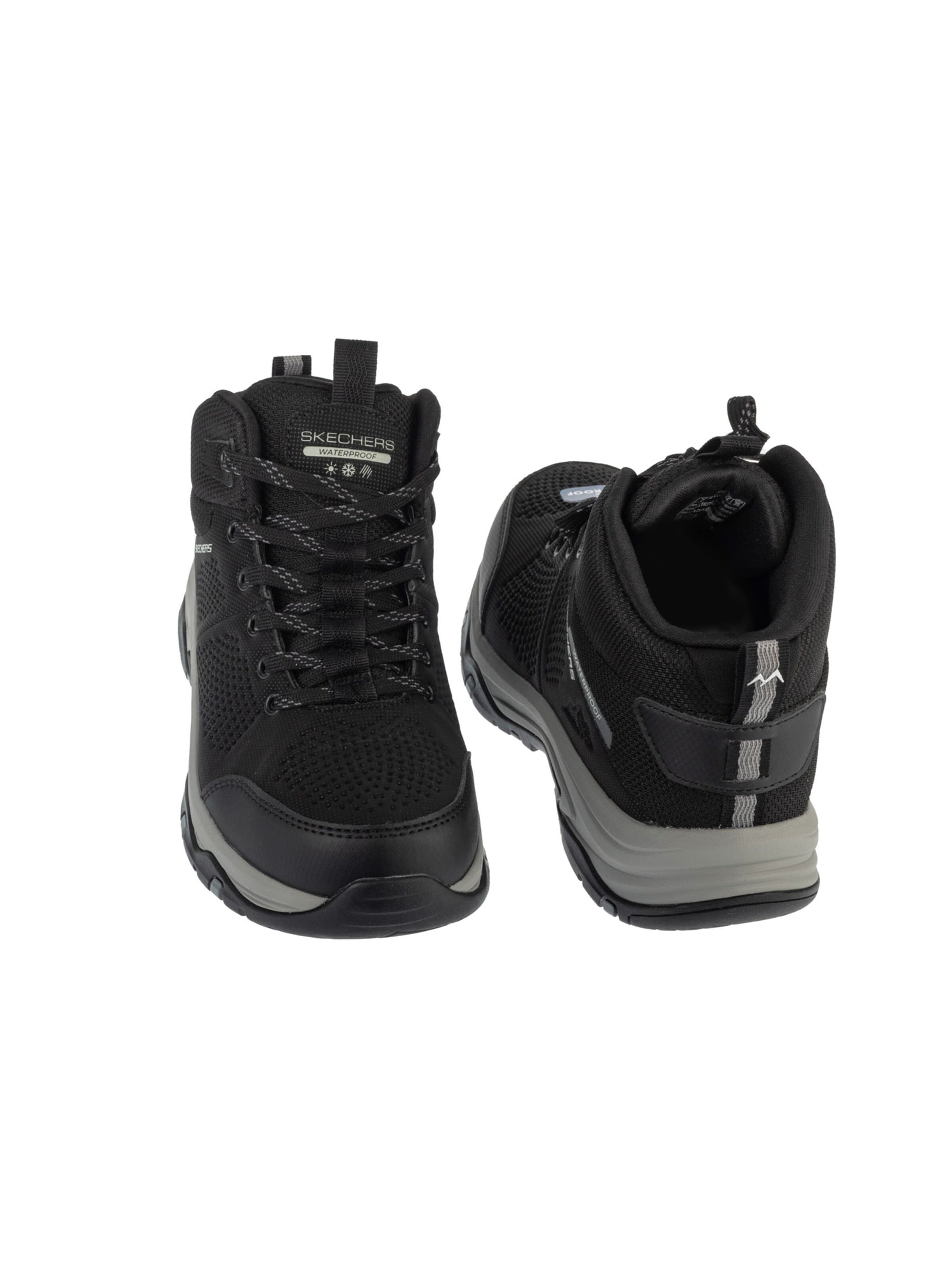 SKECHERS Boots 'Skechers Trego - Trail Destination' in Black