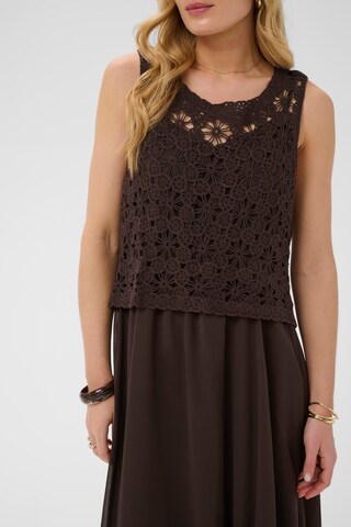 Cream Jurk 'CRFloria' in Bruin